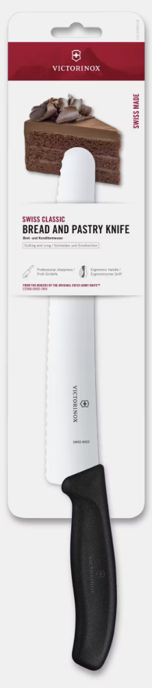 Victorinox Swiss Classic Bread & Pastry Knife 228mm (VS.8633.228)